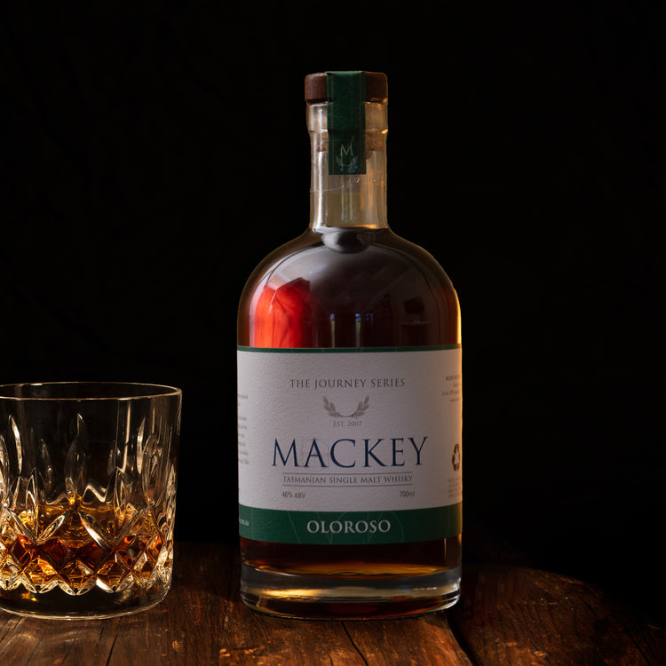 Mackey, Oloroso Tasmanian Single Malt Whisky, 46% ABV