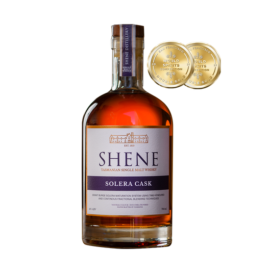 Shene Solera Cask Tasmanian Single Malt Whisky, 49% ABV