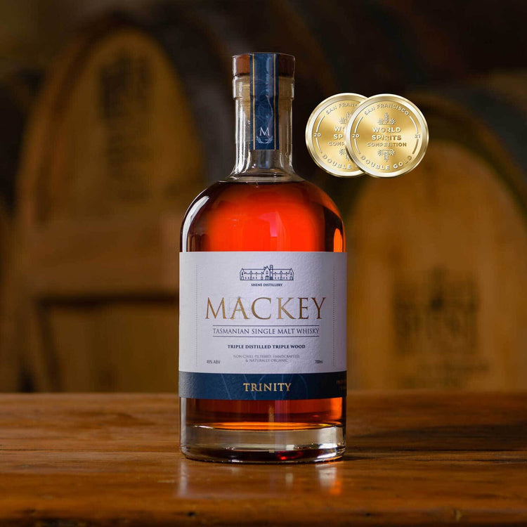 Mackey Trinity Single Malt Tasmanian Whisky, 49% ABV