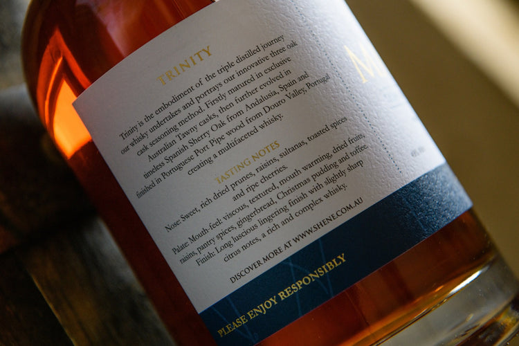 Mackey Trinity Single Malt Tasmanian Whisky, 49% ABV