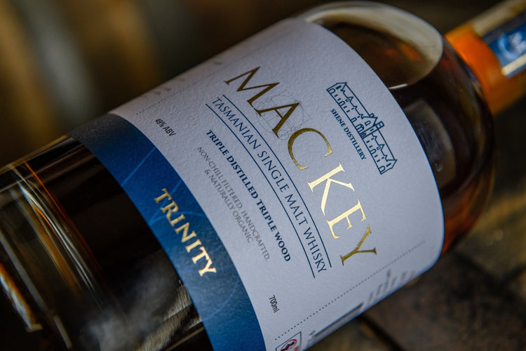 Mackey Trinity Single Malt Tasmanian Whisky, 49% ABV